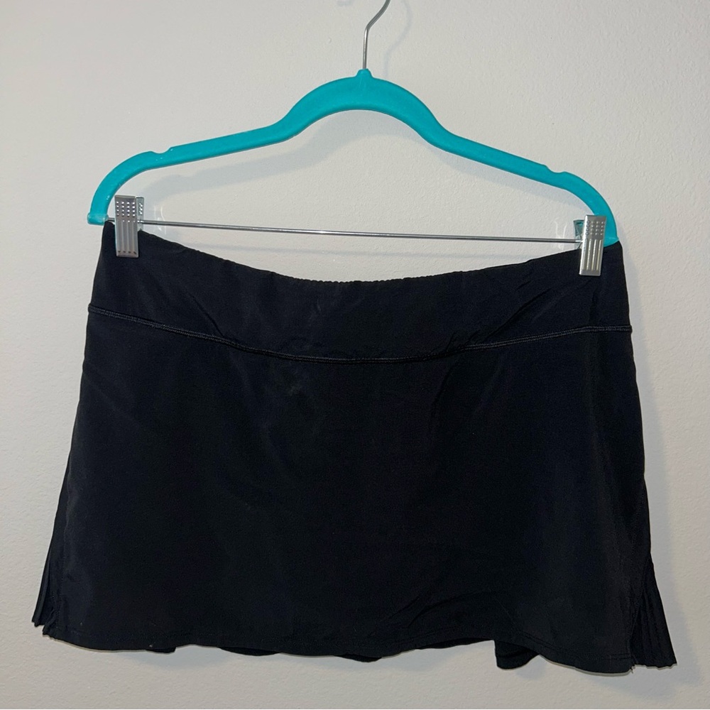 Lululemon Play off the Pleats Tennis Skirt Black